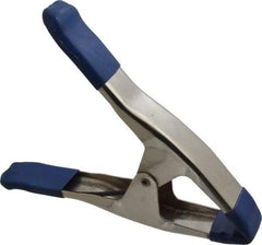 Gibraltar - 3" Jaw Opening Capacity, Spring Clamp - Vinyl Handle, 9" OAL - Exact Tool & Supply