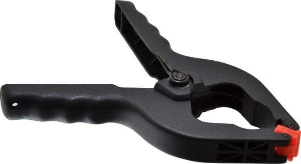 Gibraltar - 10 Piece Spring Clamp Set - 1, 2 & 3" Opening Capacities, 2, 4 & 6" OAL - Exact Tool & Supply