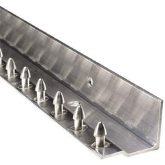 Aleco - 2Ft. Long Aluminum Boltless Dock Strip Door Mounting Hardware - For Use with Vinyl Strip Material (All Widths) - Exact Tool & Supply