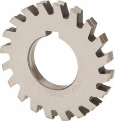 Value Collection - 1/32" Radius, 1/16" Circle Diam, 2-1/4" Cutter Diam, Arbor Connection, Concave Radius Cutter - High Speed Steel, 10 Teeth - Exact Tool & Supply