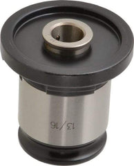 Accupro - 0.652" Tap Shank Diam, 13/16" Tap, #3 Tapping Adapter - 0.652 Inch Shank Diameter - Exact Tool & Supply