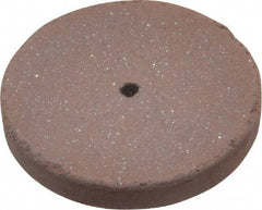 Cratex - 1" Diam x 1/16" Hole x 1/8" Thick, Surface Grinding Wheel - Silicon Carbide, Fine Grade, 25,000 Max RPM, Rubber Bond, No Recess - Exact Tool & Supply