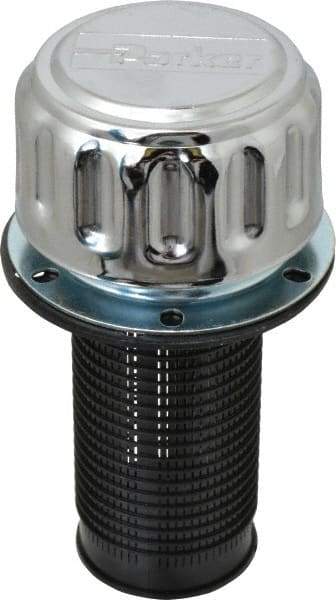Parker - 10 Micron Rating, Nonmetallic Breather - Exact Tool & Supply