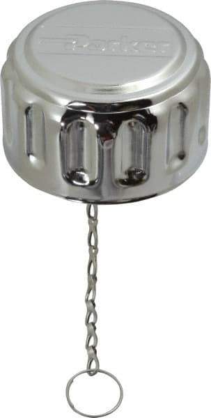 Parker - 10 Micron Rating, Nonmetallic Breather - Exact Tool & Supply