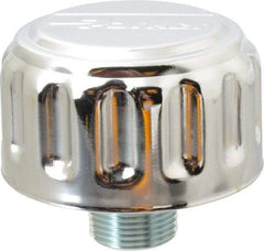 Parker - 10 Micron Rating, Metal Breather - Exact Tool & Supply