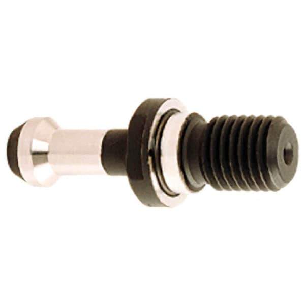 Iscar - BT40 Taper, M16x2 Thread, 90° Angle Radius, Standard Retention Knob - 2.3622" OAL, 0.5906" Knob Diam, 1.378" from Knob to Flange, 0.2165" Coolant Hole, Through Coolant - Exact Tool & Supply