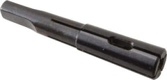 Scully Jones - 3/16 Inch, MT1 Outside Morse Taper, Drill Driver - 0.19 Inch Projection, 0.09 to 3/32 Inch Drill Tang Thickness - Exact Tool & Supply