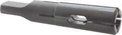 Scully Jones - 3/8 Inch, MT2 Outside Morse Taper, Drill Driver - 1/4 Inch Projection, 0.199 to 0.203 Inch Drill Tang Thickness - Exact Tool & Supply