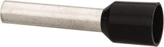 ACI - 10 AWG, Partially Insulated, Crimp Electrical Wire Ferrule - 18mm Long x 3.9mm Diameter Pin, 26mm Overall Length - Exact Tool & Supply