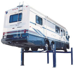 Bend-Pak - 27,000 Lb 4-Post Automotive Lift - 60' Max Height, 220 Volt, Steel - Exact Tool & Supply