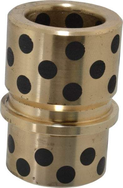 Dayton Lamina - 1-1/2" ID x 3-3/16" OAL, Cast Aluminum Bronze, Die & Mold Shoulder Bushing - Shoulder, 2-11/32" Bottom OD, 2" Top OD, 2" Under Collar, 2" Under Collar, 1-3/16" Above Collar - Exact Tool & Supply