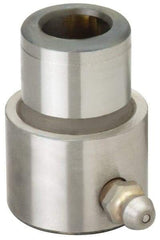 Dayton Lamina - 7/8" ID x 1-3/4" OAL, Steel, Die & Mold Shoulder Bushing - Short Shoulder, 1-5/8" Bottom OD, 1-3/8" Top OD, 1-5/8" Collar OD, 15/16" Above Collar - Exact Tool & Supply