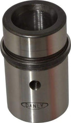 Dayton Lamina - 7/8" ID x 2-7/16" OAL, Steel, Die & Mold Shoulder Bushing - Shoulder, 1-27/64" Bottom OD, 1-3/8" Top OD, 1-35/64" Collar OD, 1-3/4" Under Collar, 11/16" Above Collar - Exact Tool & Supply