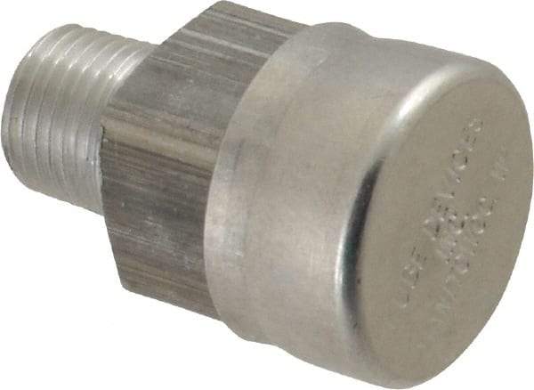 LDI Industries - 1/8 Thread, Aluminum, Protected Vent - 1-1/8" High, 9/16" Hex Flats Diam - Exact Tool & Supply