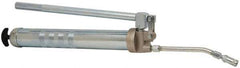 Alemite - 10,000 Max psi, Rigid Lever Grease Gun - 24 oz Capacity, 1/4 Thread Outlet, 20 Strokes per oz, 3-Way, Cartridge, Refill & Suction Fill, Includes Coupler & Loader Fitting - Exact Tool & Supply