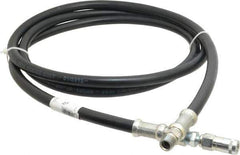 Alemite - 10' Long, Grease Gun Hose & Coupler Assembly - Exact Tool & Supply