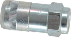 Alemite - 1/8 Thread, Grease Gun Coupler - NPTF (F) Thread - Exact Tool & Supply