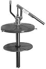 Alemite - Grease Lubrication 1 Strokes/oz Flow Steel, Aluminum & Stainless Steel Lever Hand Pump - For 25 to 35 Lb Container - Exact Tool & Supply
