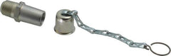 Alemite - 3/8 Thread, Grease Gun Coupler - NPTF (M) Thread - Exact Tool & Supply