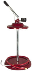 Alemite - Oil Lubrication 0.38 Strokes/oz Flow Steel, Aluminum & Stainless Steel Lever Hand Pump - For 120 Lb & 16 Gal Container - Exact Tool & Supply