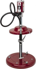 Alemite - Oil Lubrication 4 Gal/min Flow Steel, Aluminum & Stainless Steel Air-Operated Pump - For 120 Lb & 16 Gal Container, Use with Cutting Oil, Gear Oil, Hydraulic Oil, Machine Coolants, Motor Oil, Petroleum-Based Fluids & Transmission Fluid - Exact Tool & Supply