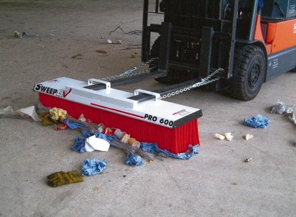 Sweepex - 60" Wide Sweeper Fork Lift - 60 Inch Wide Broom - Exact Tool & Supply