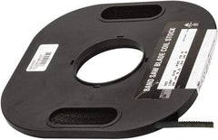 M.K. MORSE - 3/8" x 100' x 0.025" Carbon Steel Band Saw Blade Coil Stock - 10 TPI, Toothed Edge, Raker Set, Flexible Back, Constant Pitch, - Exact Tool & Supply