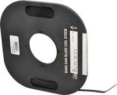 M.K. MORSE - 3/8" x 100' x 0.025" Carbon Steel Band Saw Blade Coil Stock - 14 TPI, Toothed Edge, Raker Set, Flexible Back, Constant Pitch, - Exact Tool & Supply