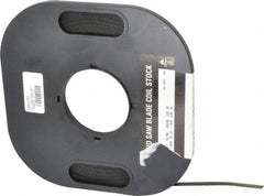 M.K. MORSE - 3/8" x 100' x 0.025" Carbon Steel Band Saw Blade Coil Stock - 18 TPI, Toothed Edge, Raker Set, Flexible Back, Constant Pitch, - Exact Tool & Supply
