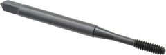 OSG - #4-40 UNC H3 Thread Limit Modified Bottoming Thread Forming Tap - Cobalt, Oxide Finish, 1-7/8" OAL, 9/16" Thread Length, Right Hand Thread, Series HY-PRO NRT - Exact Tool & Supply