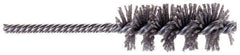 Osborn - 1-1/2" Long x 1-21/32" Diam Steel Tube End Fitting Brush - 6-3/8" OAL, 0.0104" Wire Diam - Exact Tool & Supply