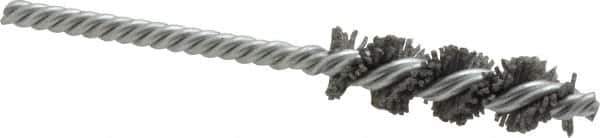 Osborn - 5/8" Diam Helical Nylon Tube Brush - 2" Brush Length, 5" OAL, 0.208" Diam Shank - Exact Tool & Supply