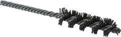 Osborn - 3/4" Diam Helical Nylon Tube Brush - 2-1/2" Brush Length, 5" OAL, 0.168" Diam Shank - Exact Tool & Supply