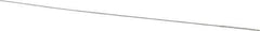 Osborn - 0.03" Diam Helical Nylon Tube Brush - 1/2" Brush Length, 4" OAL, 0.014" Diam Shank - Exact Tool & Supply