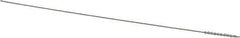 Osborn - 0.05" Diam Helical Nylon Tube Brush - 1/2" Brush Length, 4" OAL, 0.023" Diam Shank - Exact Tool & Supply