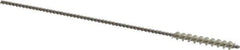 Osborn - 0.075" Diam Helical Nylon Tube Brush - 3/4" Brush Length, 4" OAL, 0.031" Diam Shank - Exact Tool & Supply
