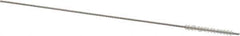 Osborn - 0.09" Diam Helical Nylon Tube Brush - 3/4" Brush Length, 4" OAL, 0.04" Diam Shank - Exact Tool & Supply