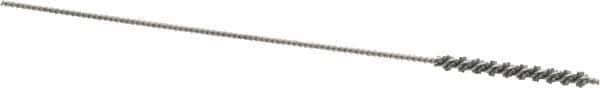 Osborn - 0.105" Diam Helical Nylon Tube Brush - 1" Brush Length, 4" OAL, 0.046" Diam Shank - Exact Tool & Supply