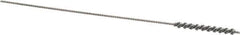 Osborn - 0.105" Diam Helical Nylon Tube Brush - 1" Brush Length, 4" OAL, 0.046" Diam Shank - Exact Tool & Supply