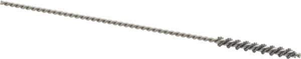 Osborn - 0.135" Diam Helical Nylon Tube Brush - 1" Brush Length, 4" OAL, 0.067" Diam Shank - Exact Tool & Supply