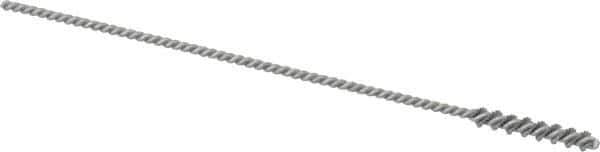Osborn - 0.165" Diam Helical Nylon Tube Brush - 1" Brush Length, 5" OAL, 0.093" Diam Shank - Exact Tool & Supply