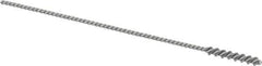 Osborn - 0.165" Diam Helical Nylon Tube Brush - 1" Brush Length, 5" OAL, 0.093" Diam Shank - Exact Tool & Supply