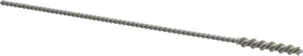 Osborn - 0.165" Diam Helical Nylon Tube Brush - 1" Brush Length, 5" OAL, 0.093" Diam Shank - Exact Tool & Supply