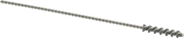 Osborn - 0.19" Diam Helical Nylon Tube Brush - 1" Brush Length, 5" OAL, 0.093" Diam Shank - Exact Tool & Supply
