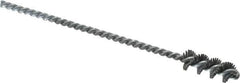 Osborn - 0.385" Diam Helical Nylon Tube Brush - 1" Brush Length, 5" OAL, 0.152" Diam Shank - Exact Tool & Supply