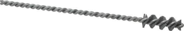 Osborn - 0.385" Diam Helical Nylon Tube Brush - 1" Brush Length, 5" OAL, 0.152" Diam Shank - Exact Tool & Supply
