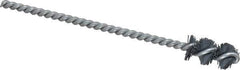 Osborn - 0.515" Diam Helical Nylon Tube Brush - 1" Brush Length, 5" OAL, 0.169" Diam Shank - Exact Tool & Supply