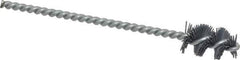 Osborn - 0.64" Diam Helical Nylon Tube Brush - 1" Brush Length, 5" OAL, 0.169" Diam Shank - Exact Tool & Supply