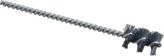 Osborn - 0.64" Diam Helical Nylon Tube Brush - 1" Brush Length, 5" OAL, 0.169" Diam Shank - Exact Tool & Supply