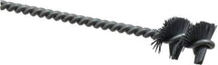 Osborn - 0.89" Diam Helical Nylon Tube Brush - 1" Brush Length, 5" OAL, 0.228" Diam Shank - Exact Tool & Supply